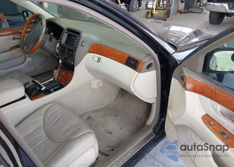 2002 Lexus Ls 430 из США, поврежденный, VIN JTHBN30F420057853